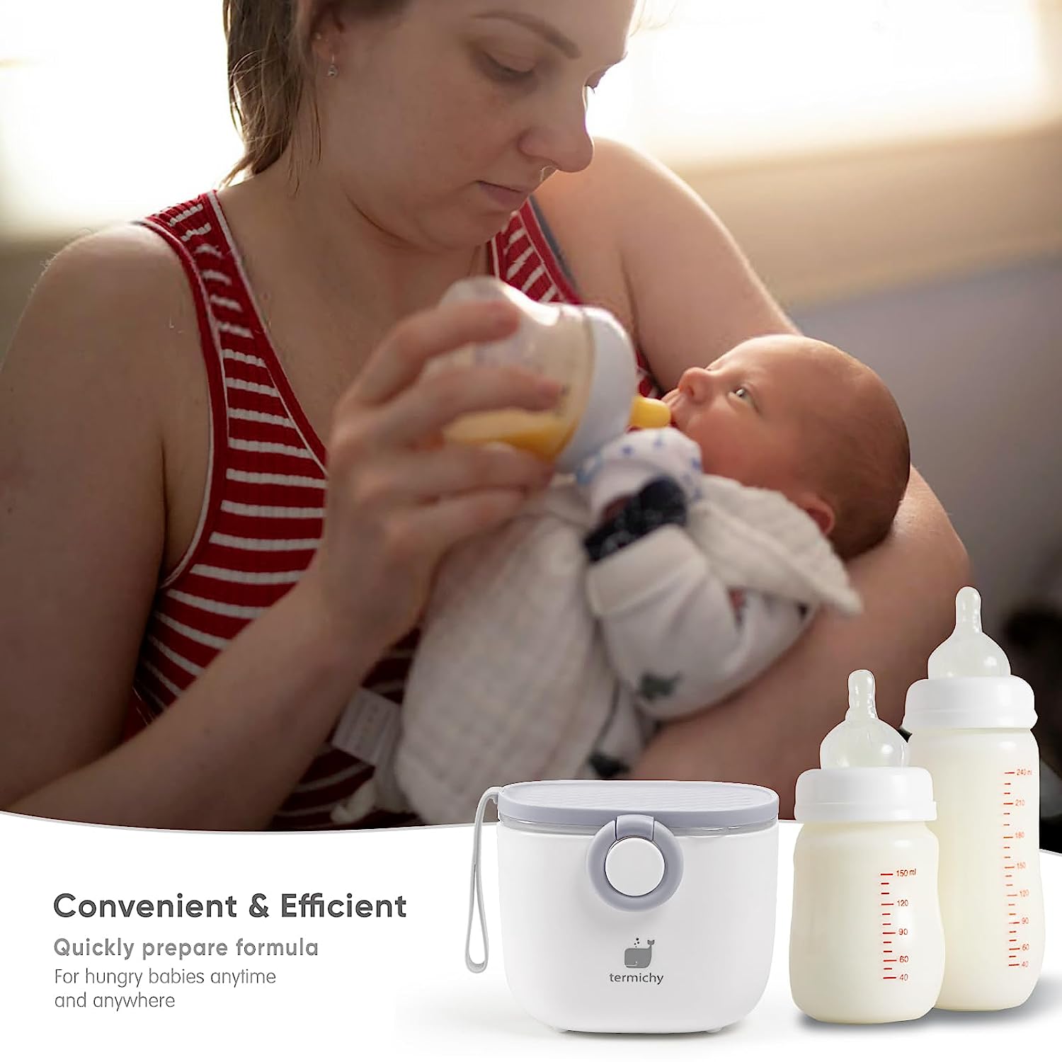 Baby Formula Dispensing Scoops for Infants & Newborns; Easily make